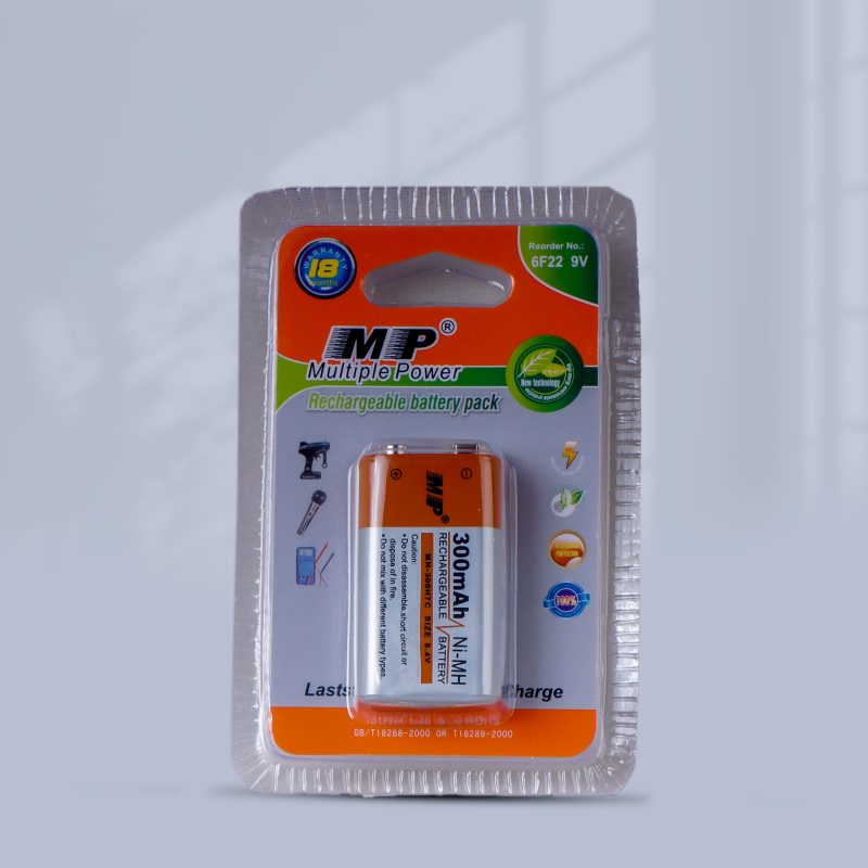 9V MP Rechargeable Battery